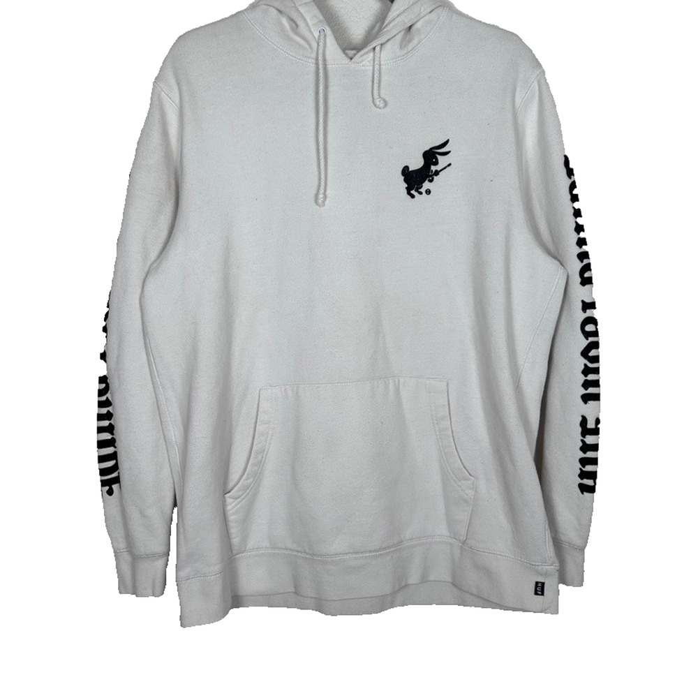 Huf Mens L hoodie sweatshirt Huf Worldwide Skater Workwear Basic Street Style